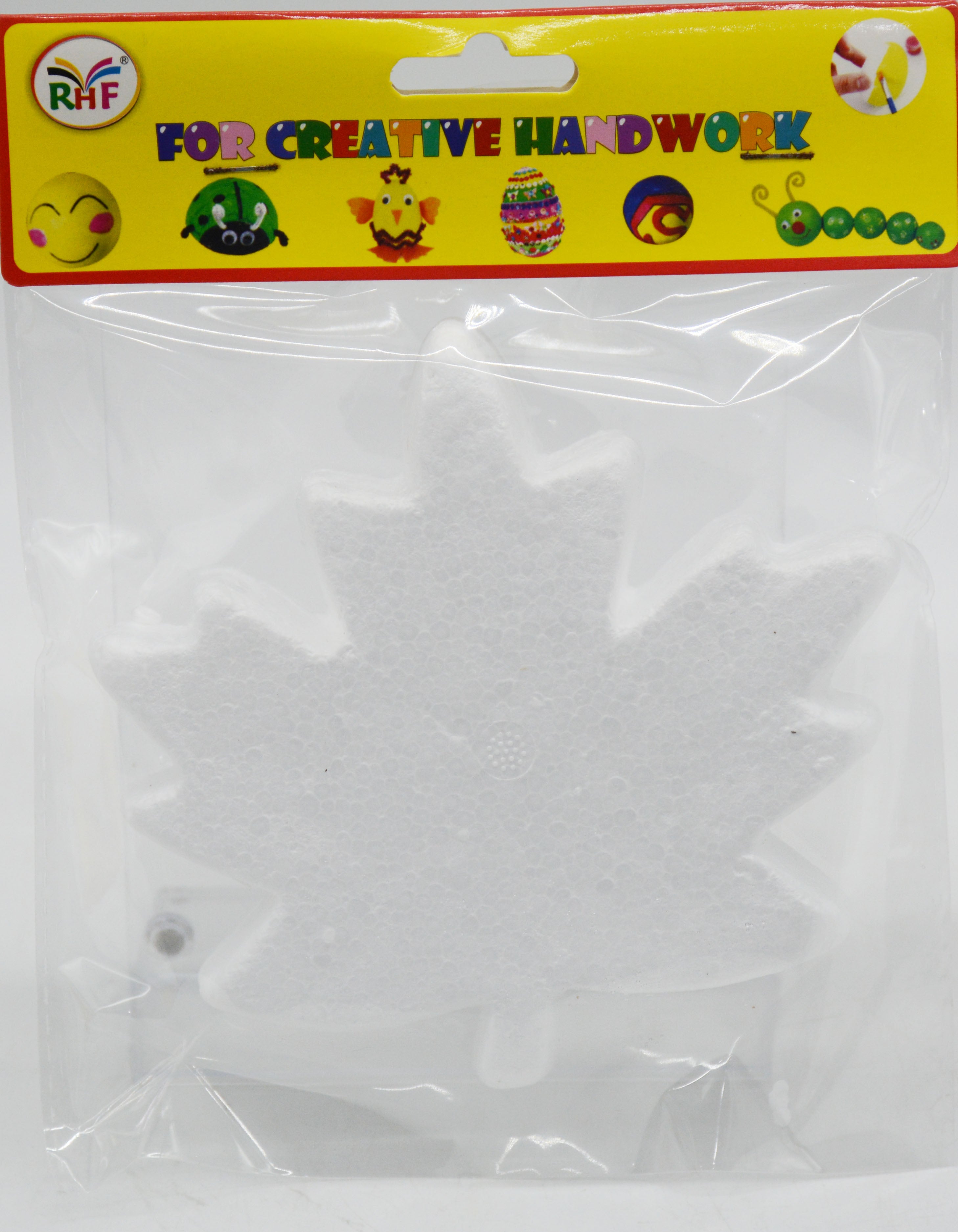 RHF CRAFT THERMACOLE/FOAM LEAF SHAPE 13CM 1PCS/PKT