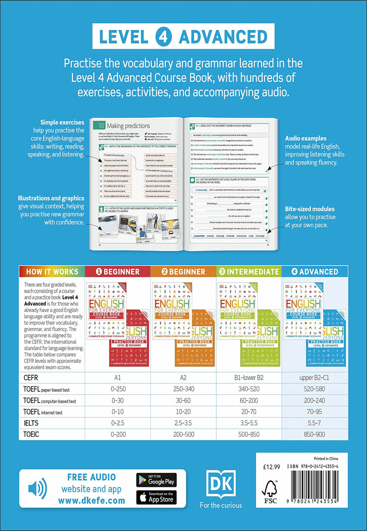 English for Everyone Practice Book Level 4 Advanced