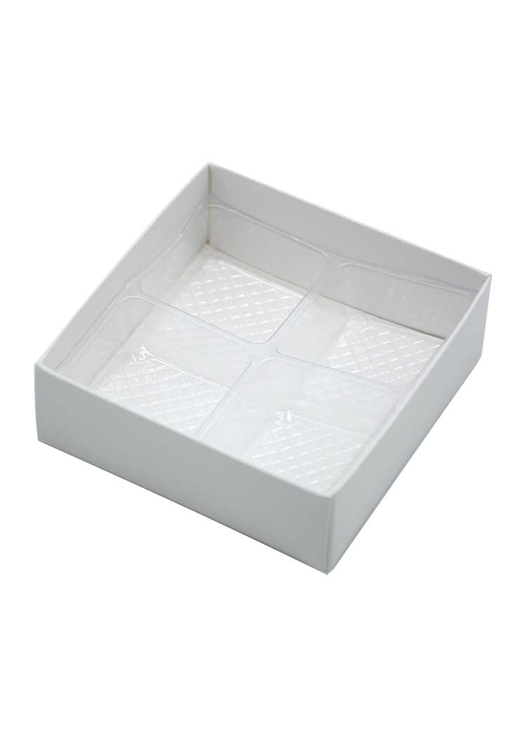 Paper Chocolate Box White (9X9CM)