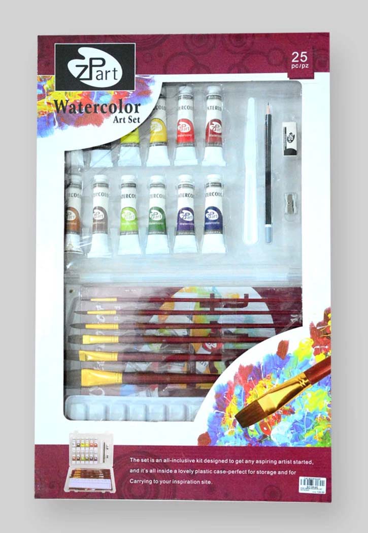 ZPart - Watercolor Art Set (25Pcs)