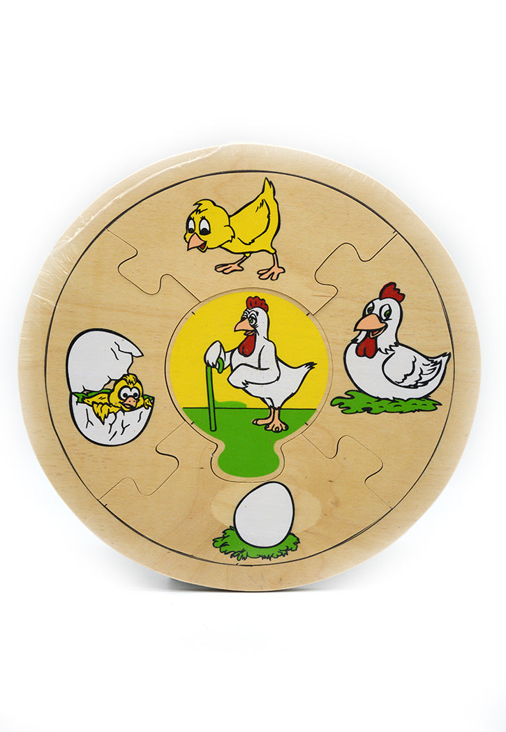 HEN'S GROWTH TABLE قرص نمو الدجاجة (مراحل النمو قرص الدجاجة)