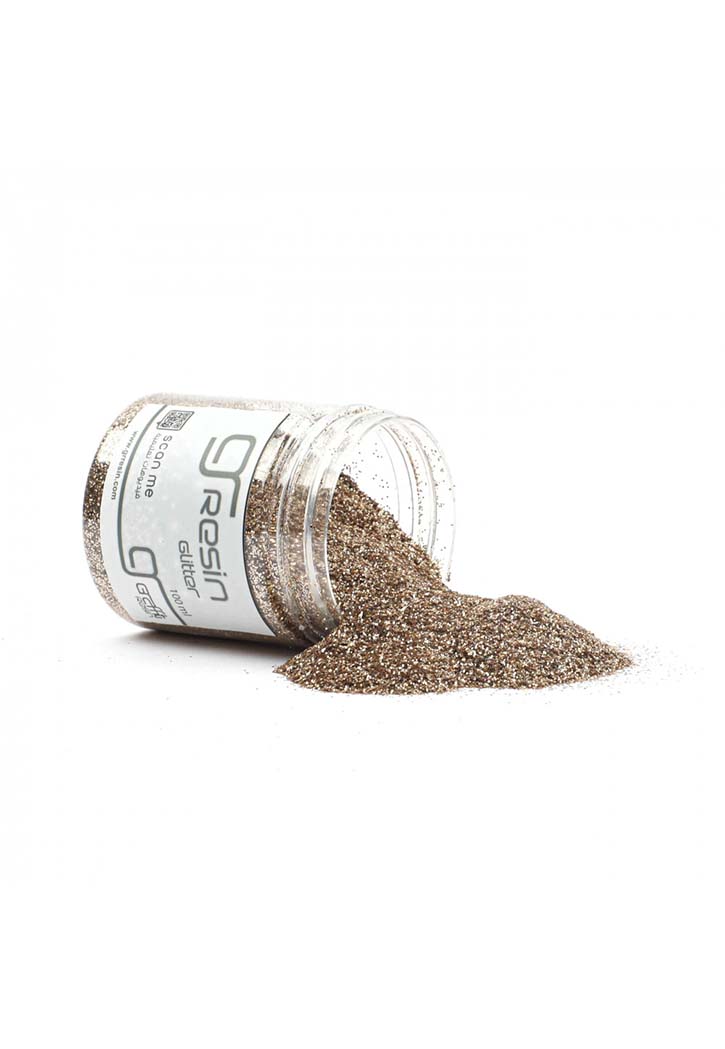 Resin Glitter 100ML - Antique Gold