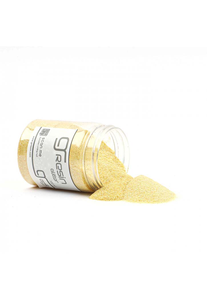 Resin Glitter 100ML - Yellow