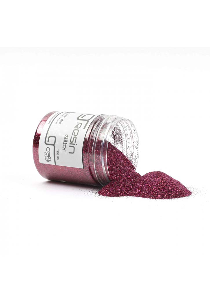 Resin Glitter 100ML - Burgandy