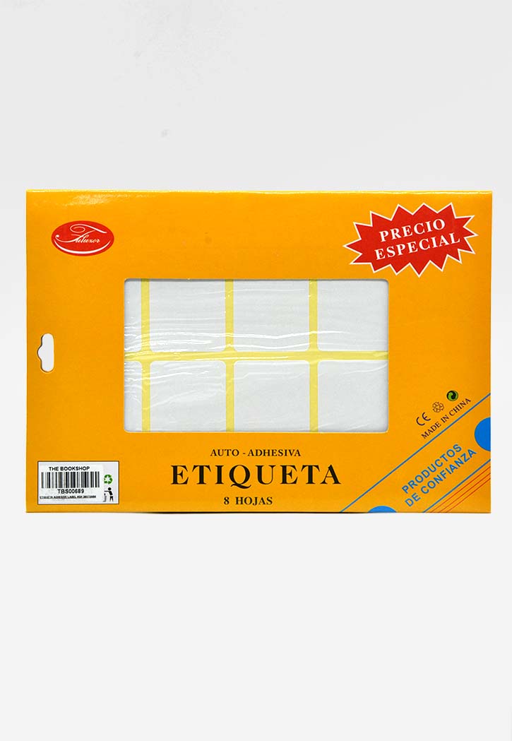 Etiqueta - Adhesive Label 38x75MM