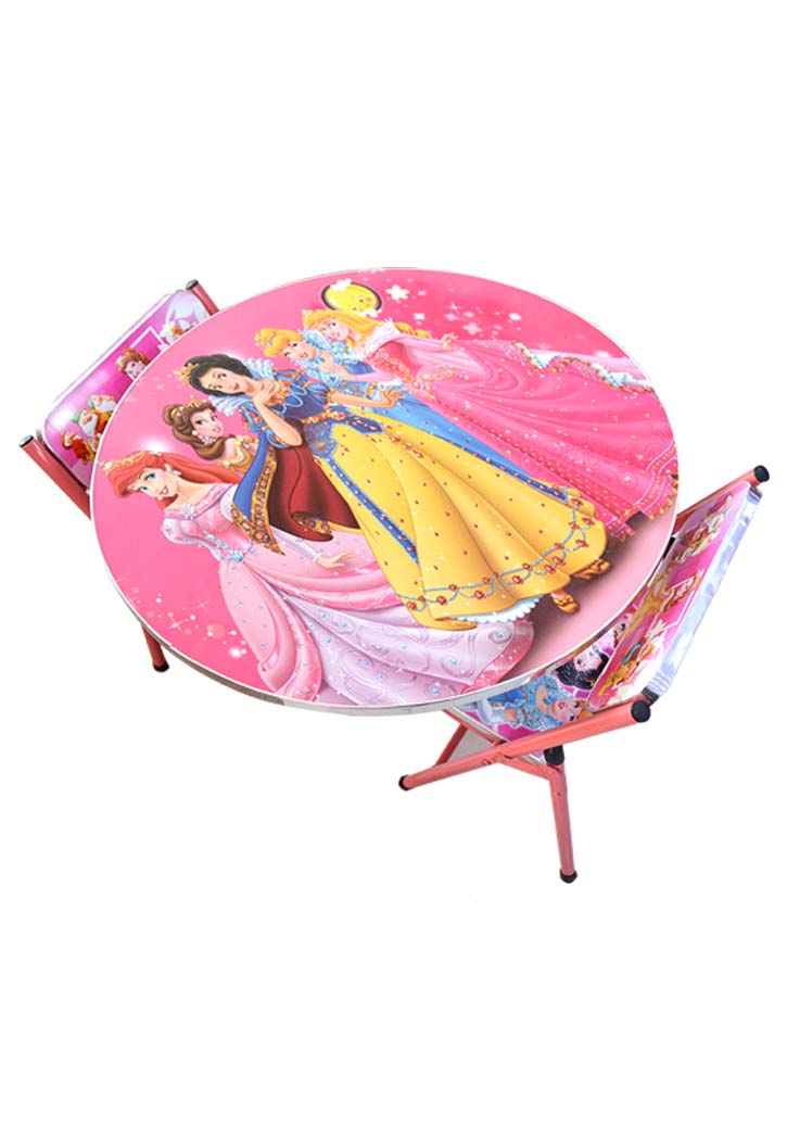 طاولة دراسة مع 2 كرسي اطفال Education Table With 2 Chairs - Princess