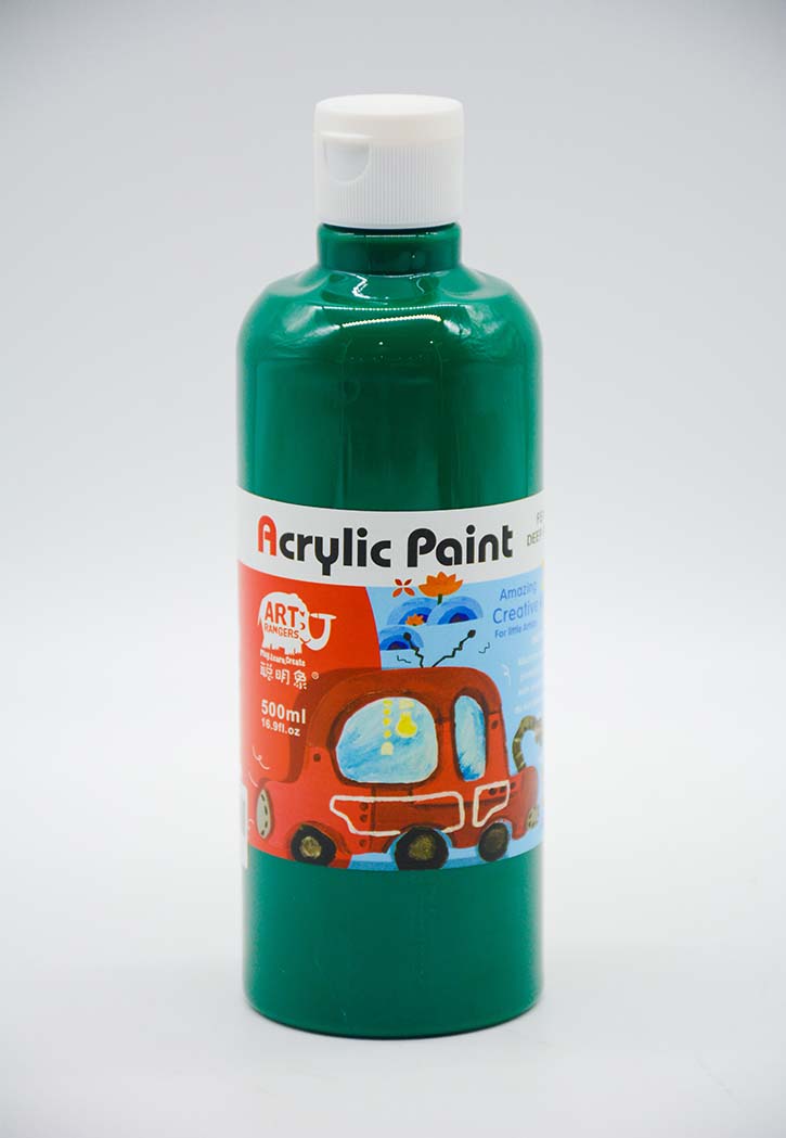 دهان أكريليك Acrylic Paint 500 ML - Deep Green