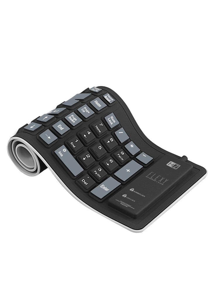 كيبورد لوحة مفاتيح مطاطي من السيلكون HZ FLEXY SILICONE KEYBOARD ZK04