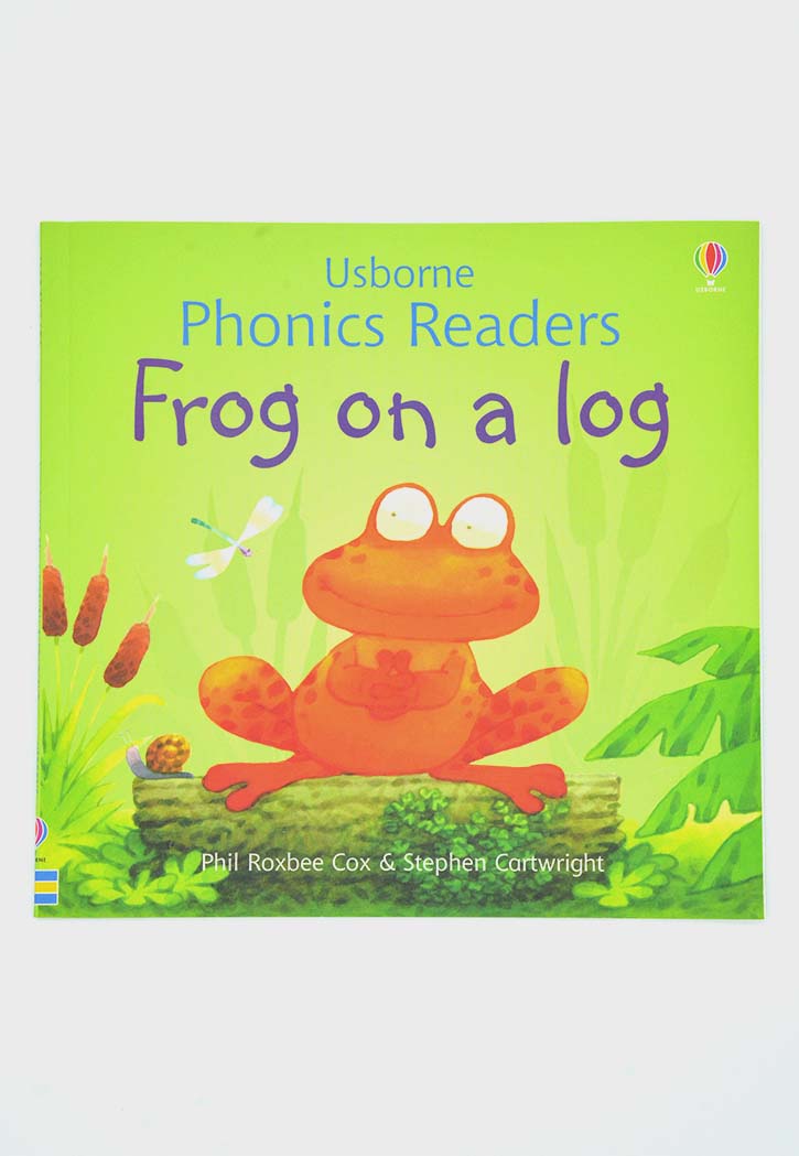 USBORNE PHONICS READERS : FROG ON A LOG