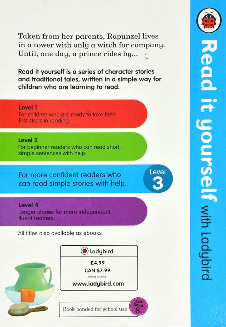 Ladybird Picture Books - Rapunzel Level 3