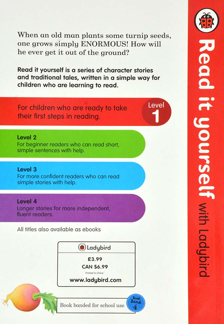 Ladybird Picture Books - The Enormous Turnip Level 1