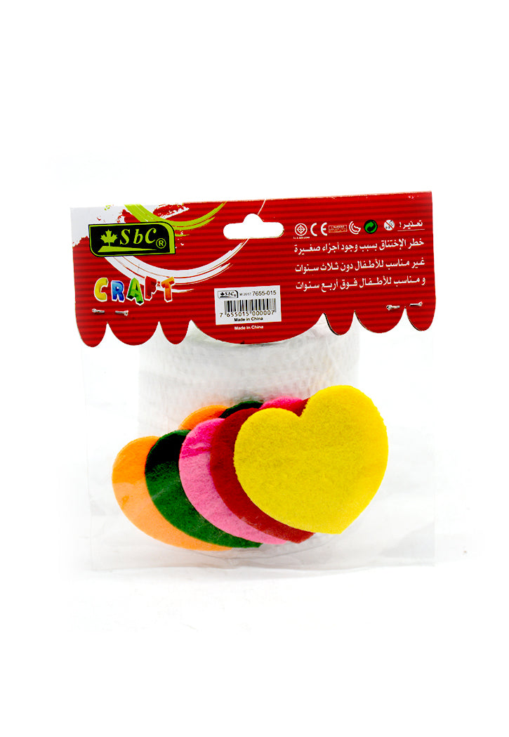 SBC NON WOVEN MAT DESIGN W/O STICKER HEART DESIGN