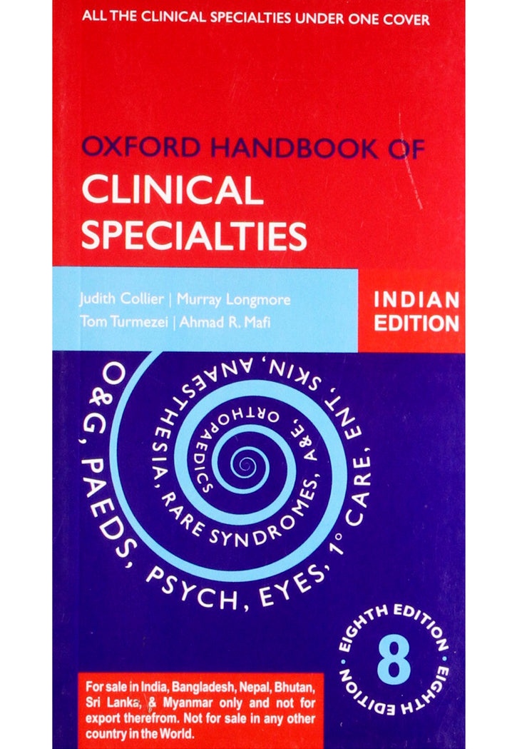 Oxford Handbook Of Clinical Specialities 8th Edition
