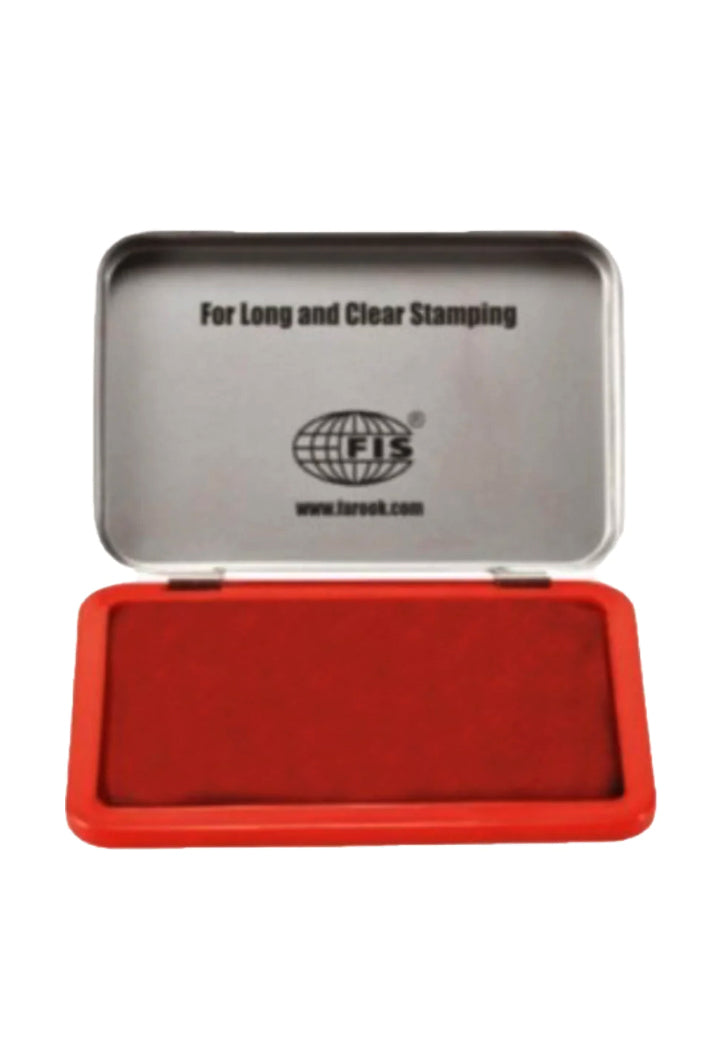 FIS STAMP PAD-RED-BIG