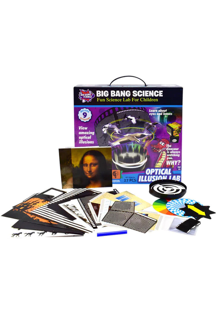 BIG BANG SCIENCE-OPTICAL ILLUSION LAB 27PCS