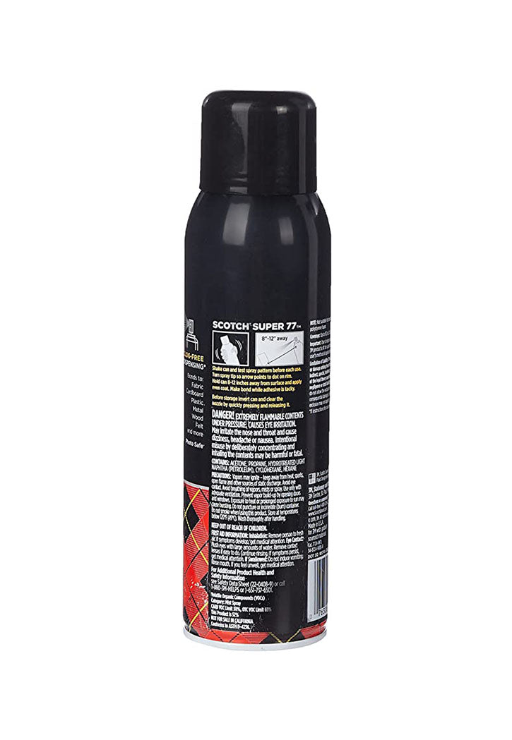SCOTCH SUPER SPRAY MULTIPURPOSE ADHESIVE 385 YVHL 3M عبوة صمغ بخاخ متعدد المهام 385 غرام