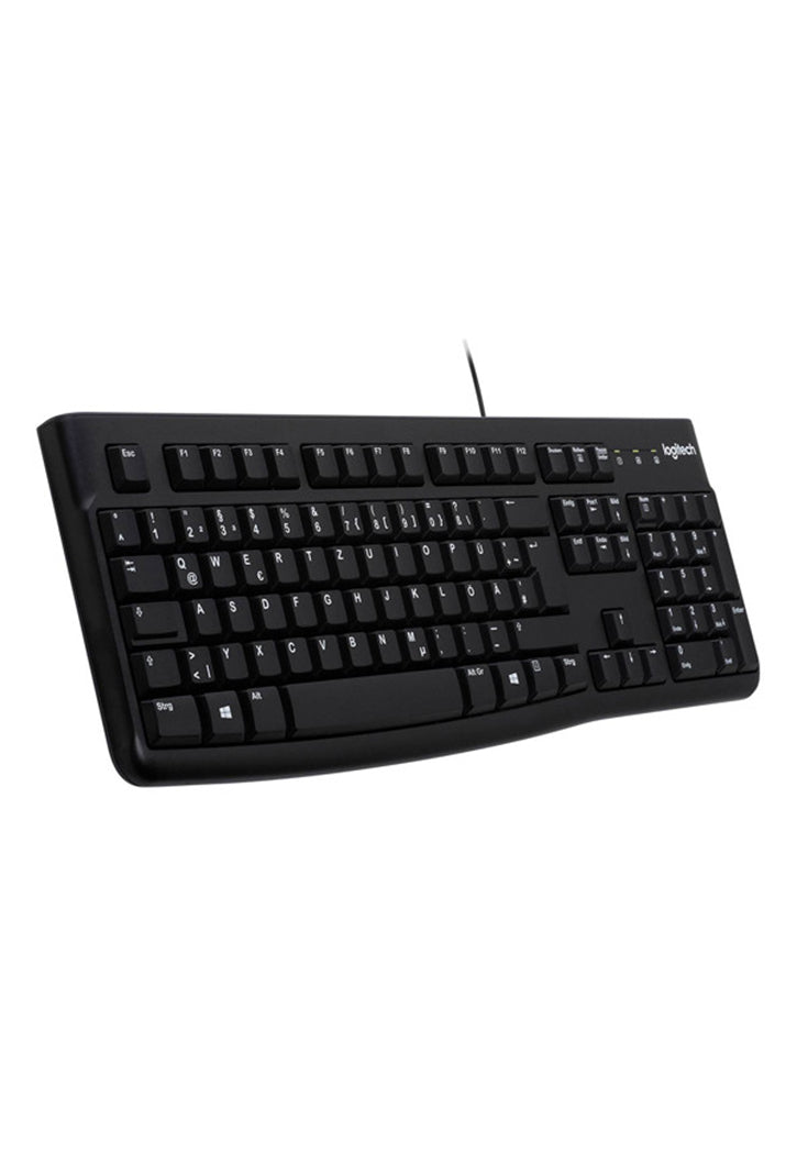 كيبورد لوحة مفاتيح LOGITECH KEYBOARD PLUG AND PLAY USB COMBO K120