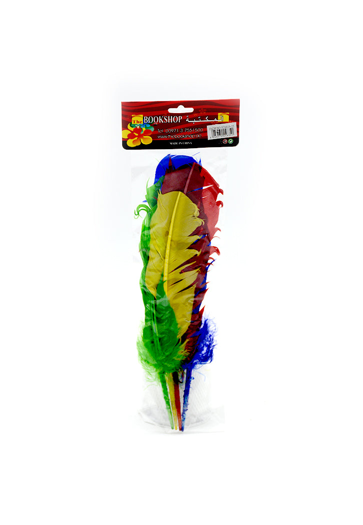 CRAFT ARTIFICIAL FEATHER 4PCS/PKT-29CM
