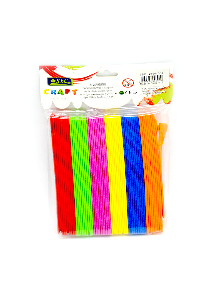 SBC CRAFT EVA FOAM STICKS 60PCS 11CM