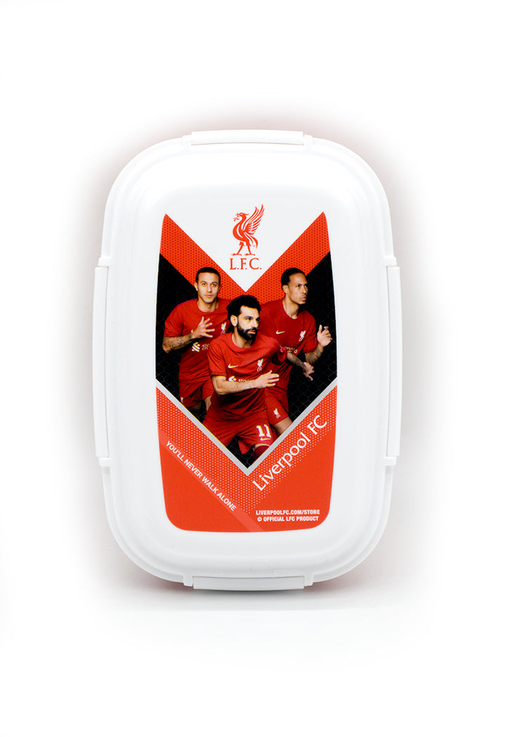 بوكس طعام ليفربول LIVERPOOL FC LUNCH BOX W/4 CLIP CLOSURES & 3 TRAYS S-4404 LVL