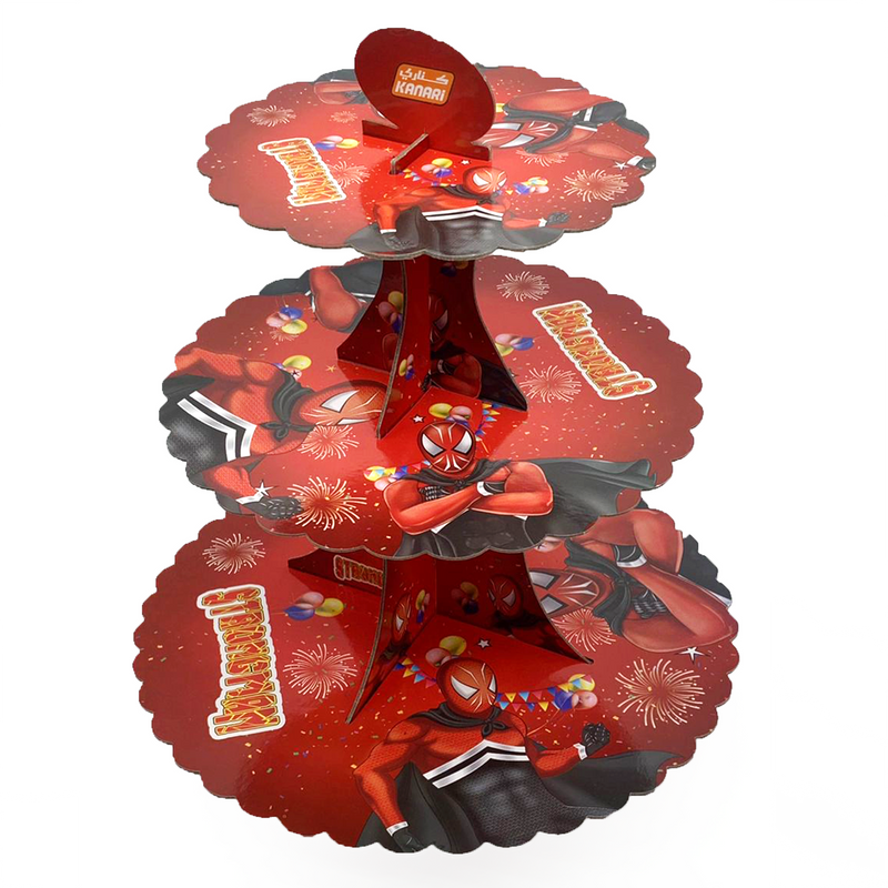 KANARI CUP CAKE STAND 3LAYER STRONG MAN 90885-0001