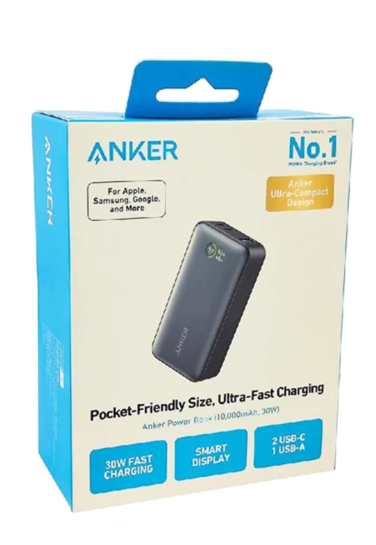 ANKER 533 POWER BANK 10000mAH 30W BLACK