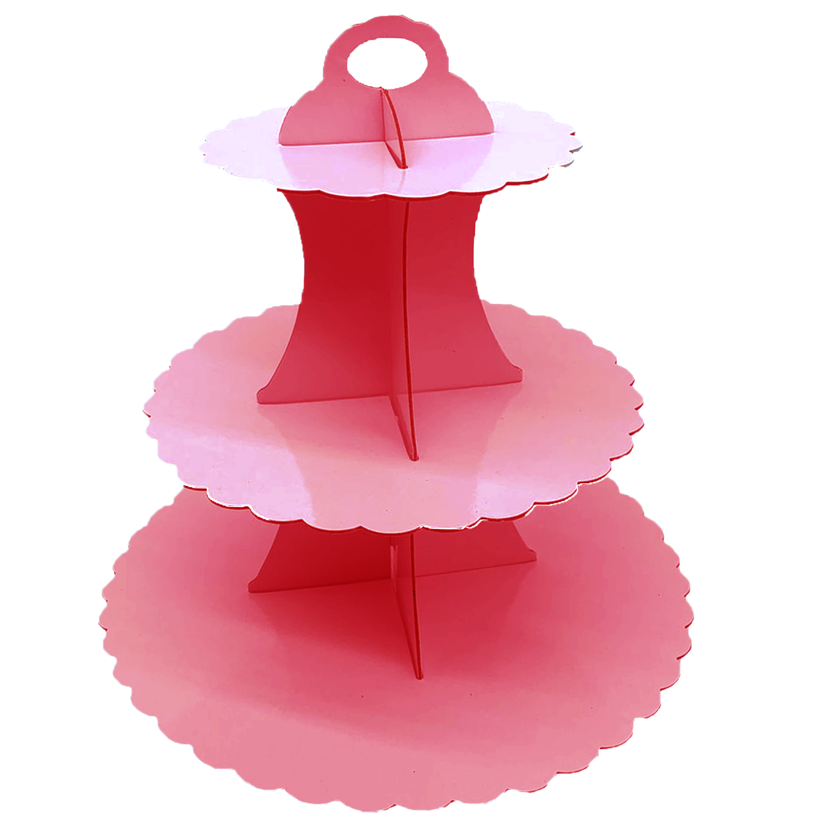 KANARI CUP CAKE STAND 3LAYER PINK