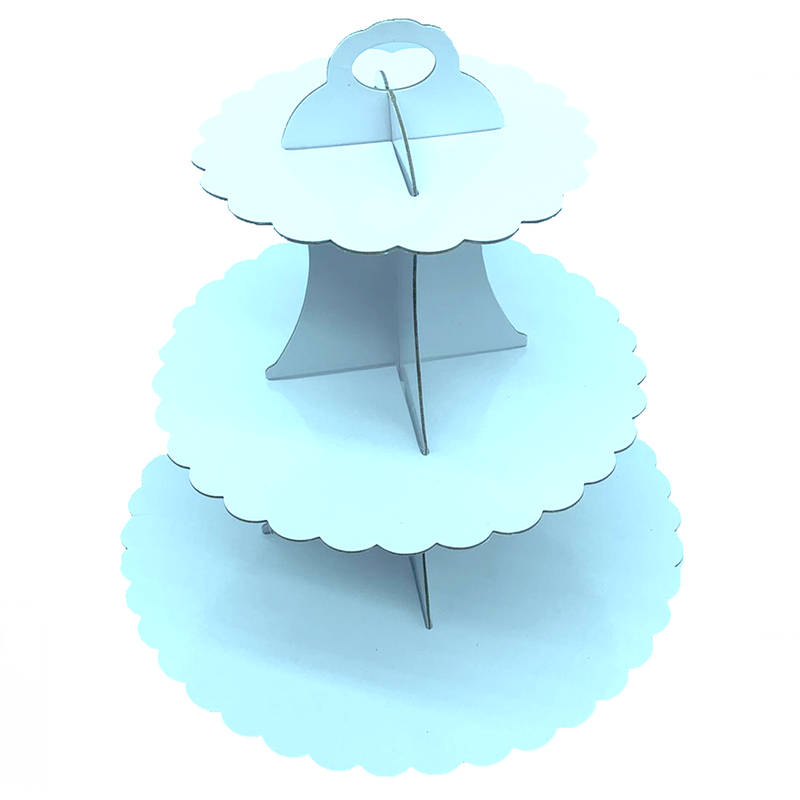 KANARI CUP CAKE STAND 3LAYER-TURQUOISE