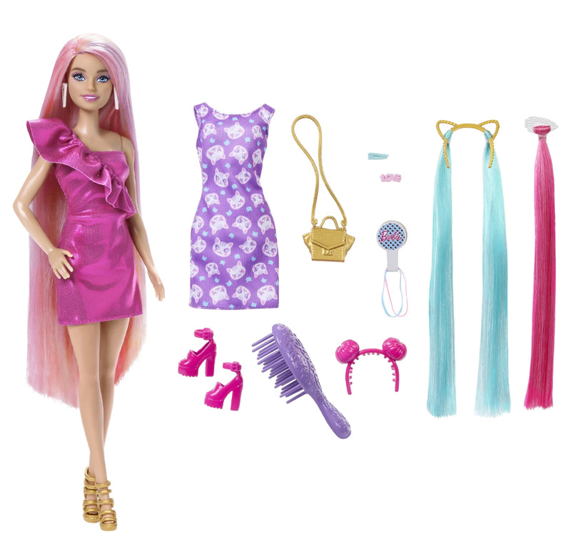 BARBIE TOTALLY HAIR DOLL 2.0-PINK