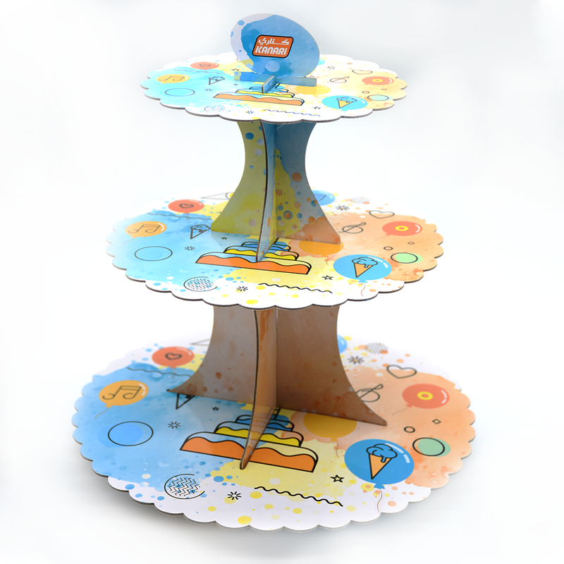 KANARI CUP CAKE STAND 3LAYER-HBD 90885-0005