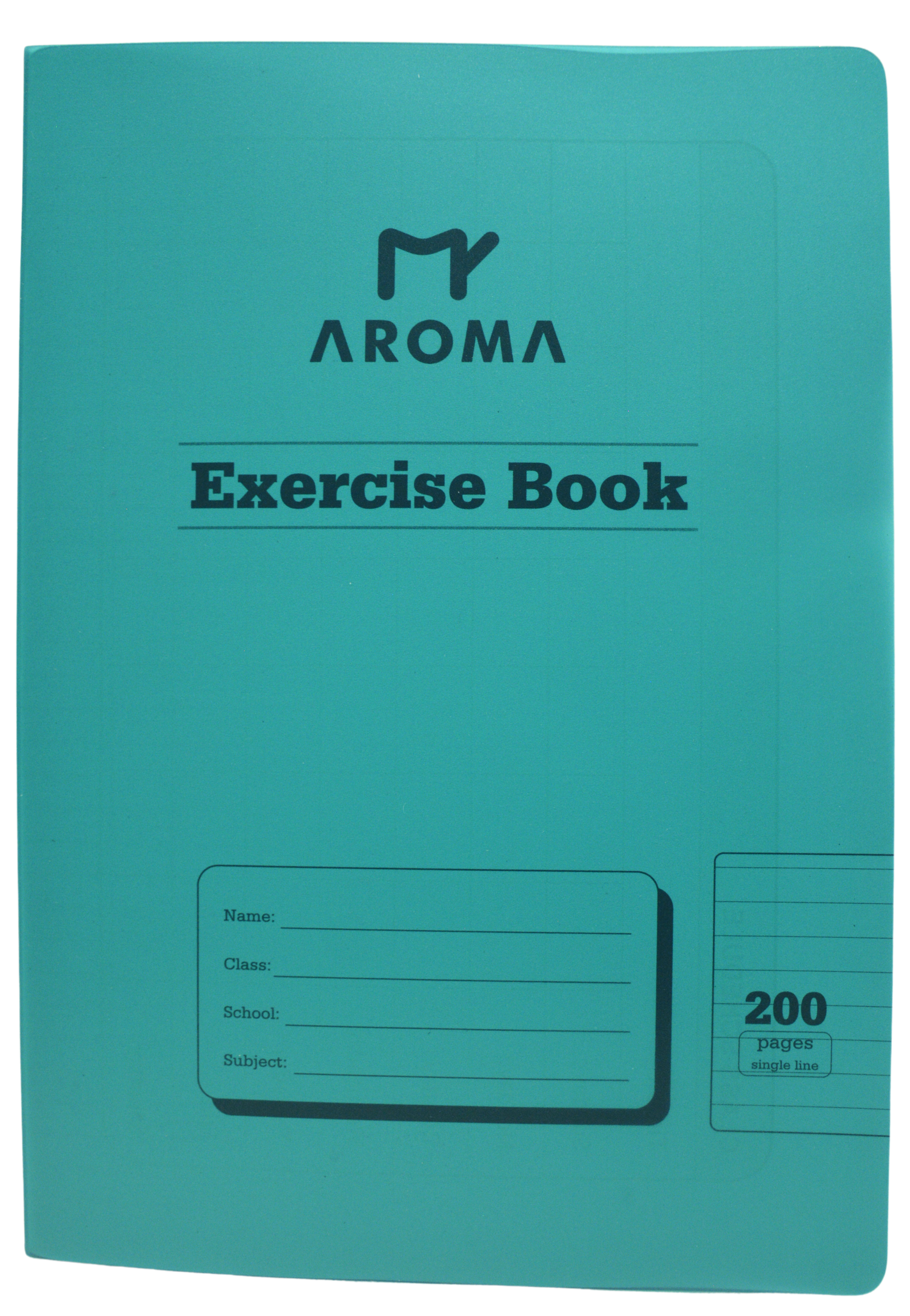 AROMA PP COVER NOTEBOOK 1LINE 100SHT A4-230530