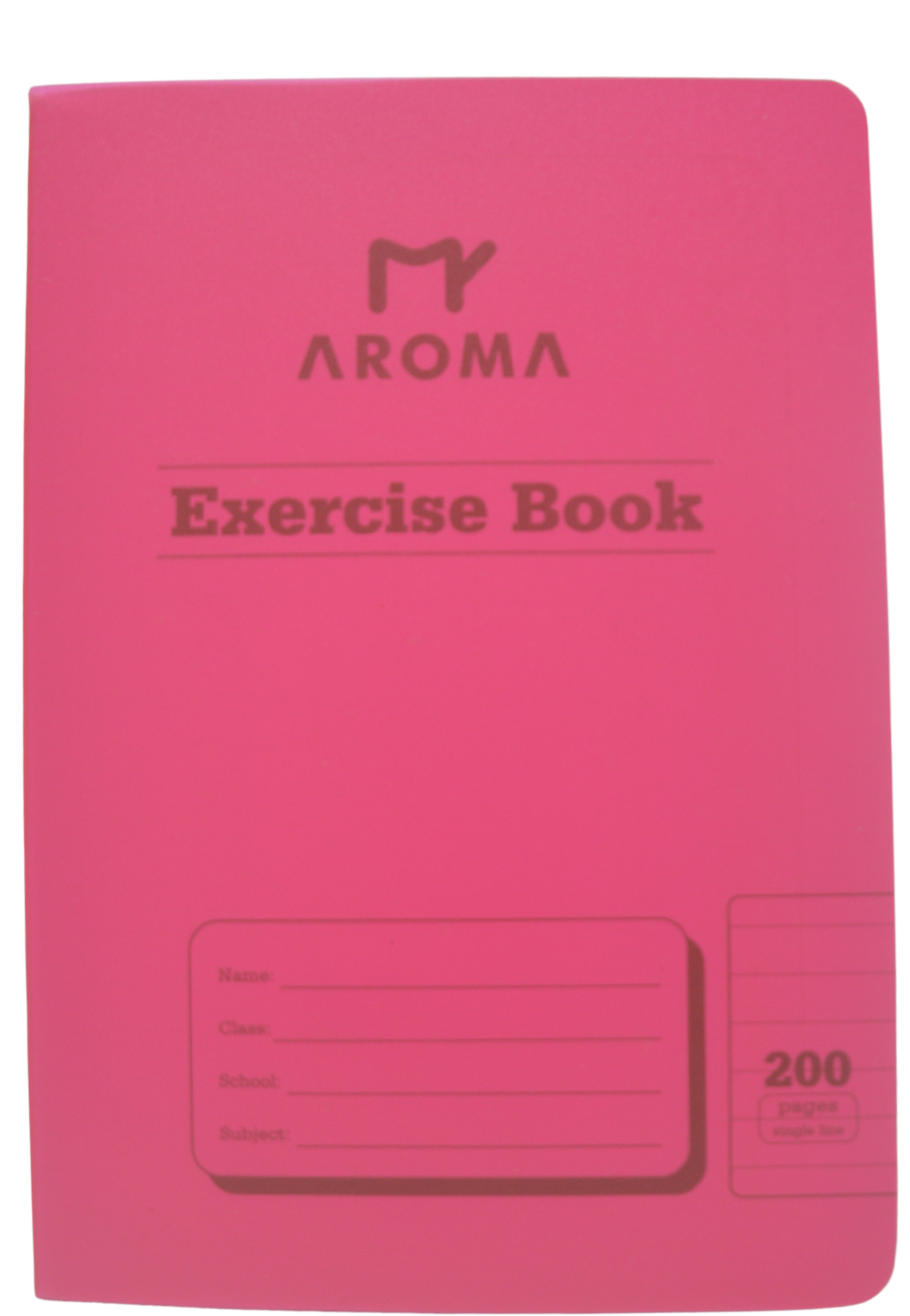 AROMA PP COVER NOTEBOOK 1LINE 100SHT A5 230529