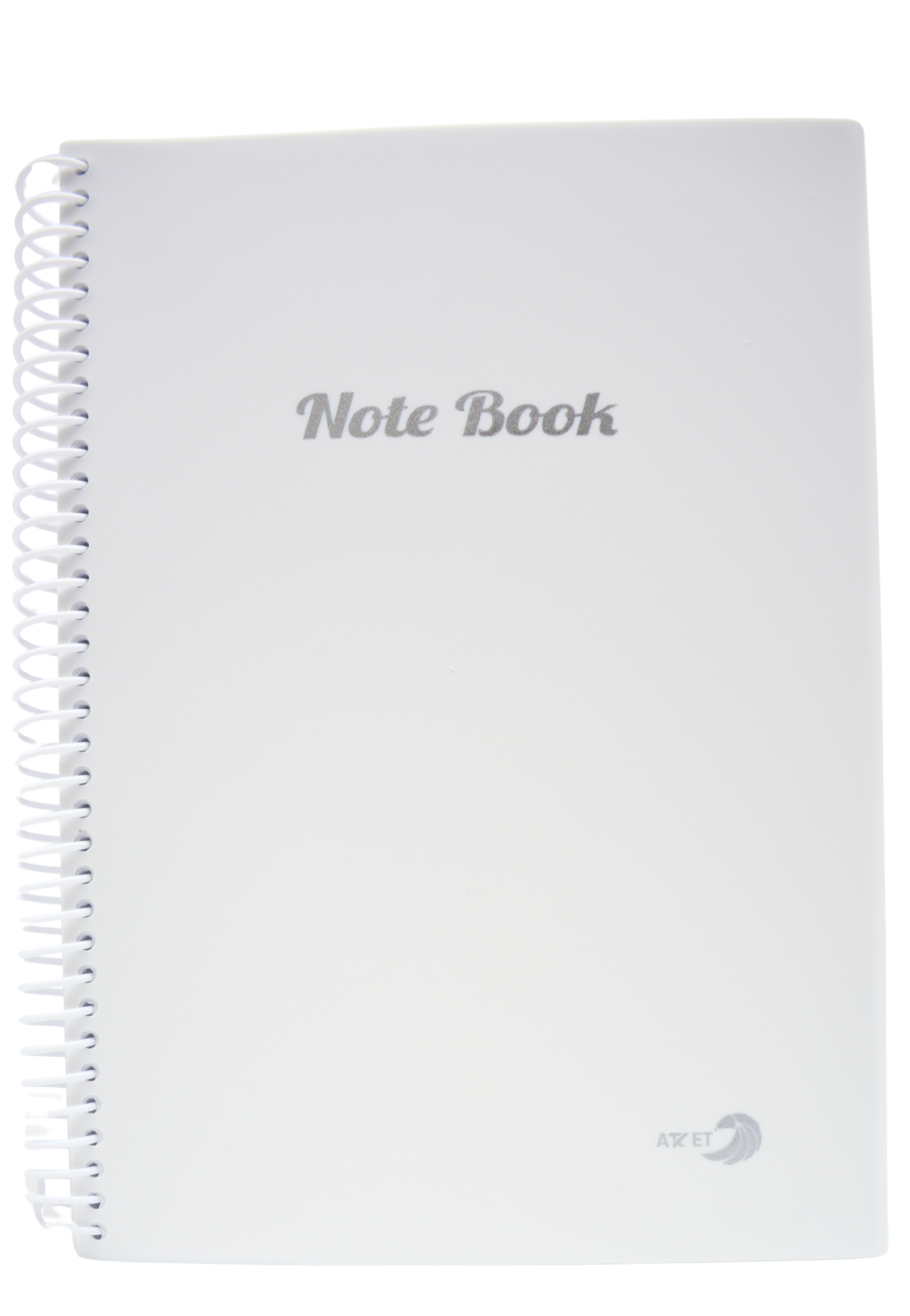 ATKET PP SPIRAL NOTEBOOK 1LINE 200SHT A4 ASSTD