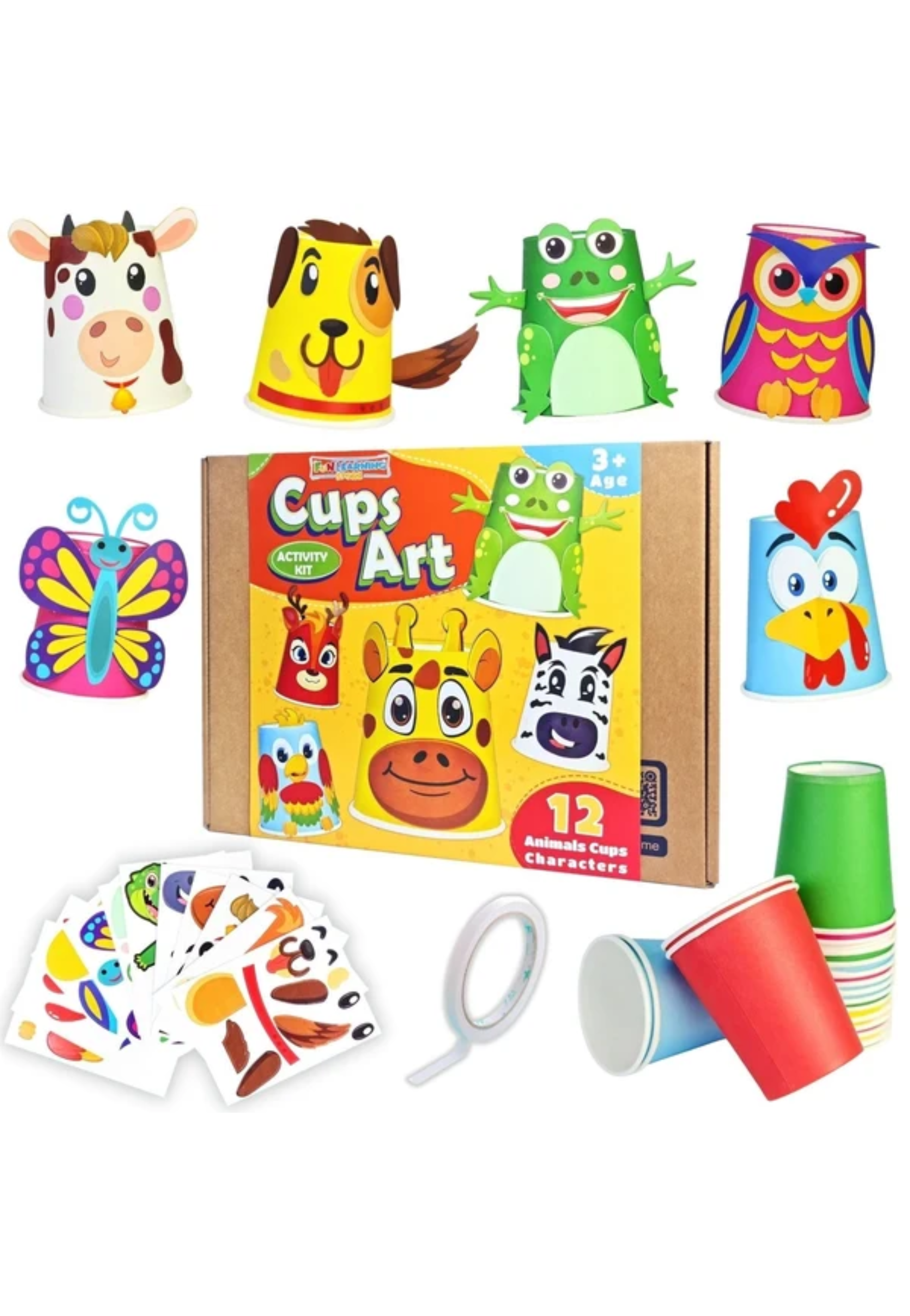 CUPS ART ACTIVITY KIT FOR KIDS