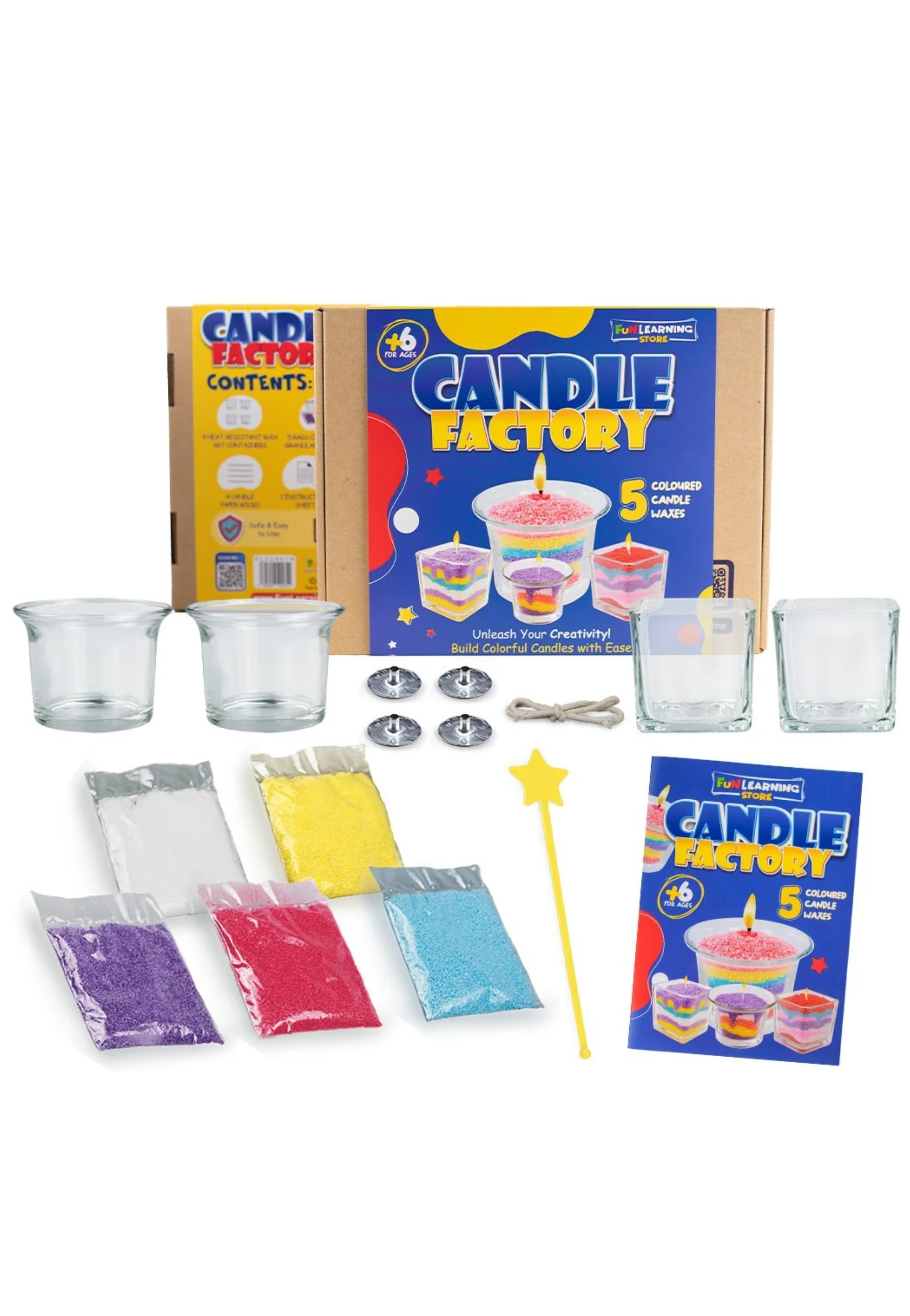DIY CREATIVE CANDLE MAKING KIT FOR KIDS