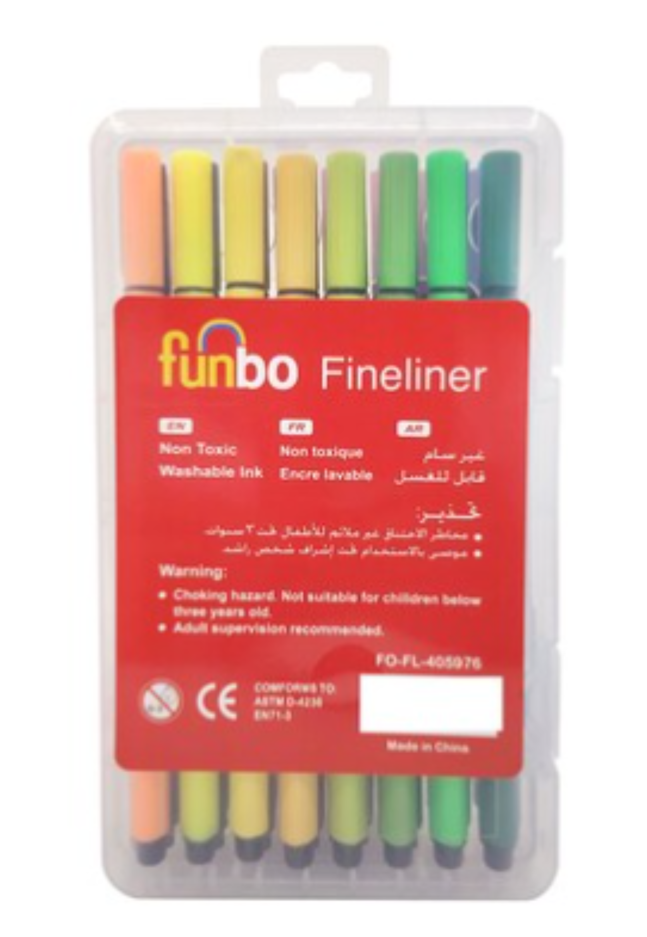 FUNBO FINE LINER TRI SET 24COLORS