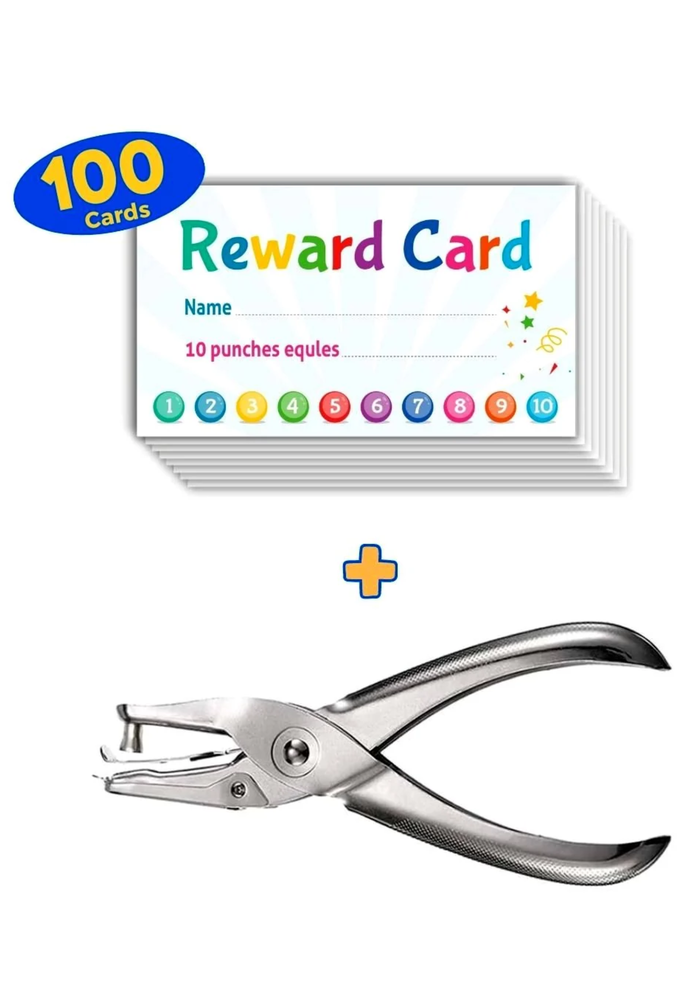 INCENTIVE LOYALTY REWARD CARD 100PCS ENGLISH