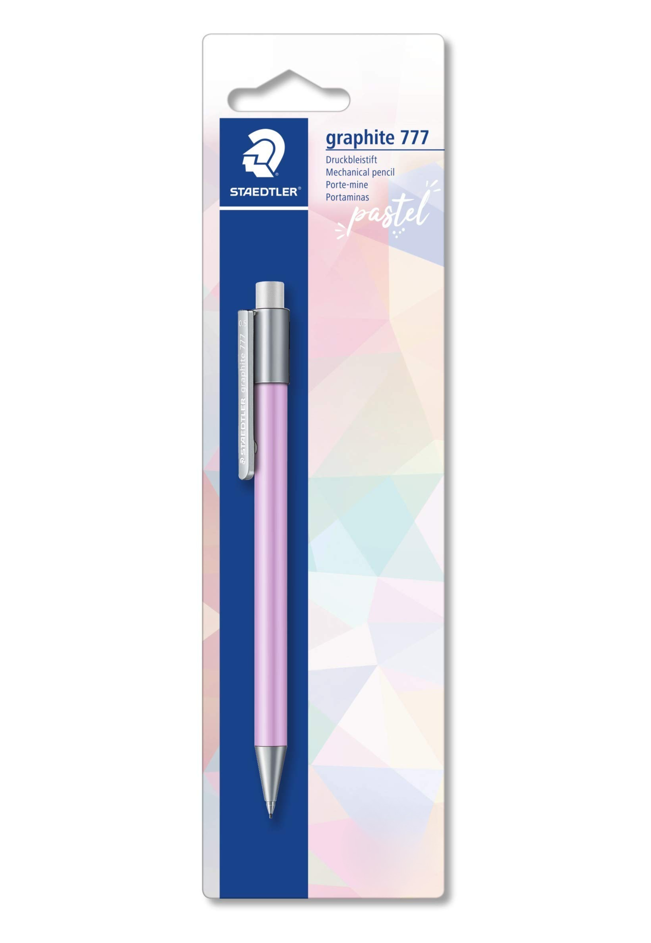STAEDTLER GRAPHITE MECH PENCIL PASTEL ASSTD 0.5MM