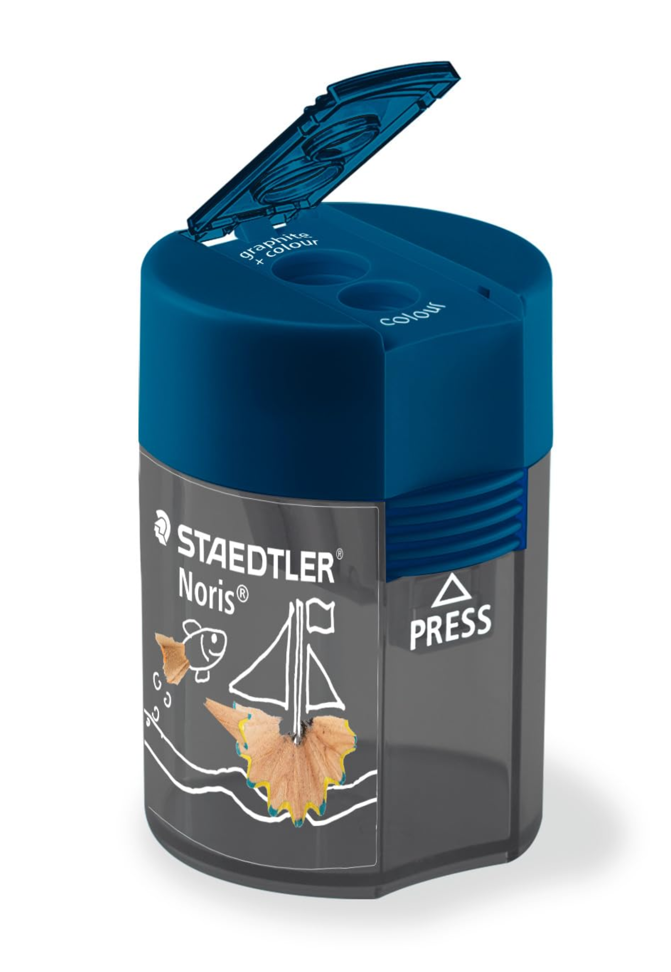STAEDTLER NORIS DOUBLE HOLE SHARPENER 1PCS PACK