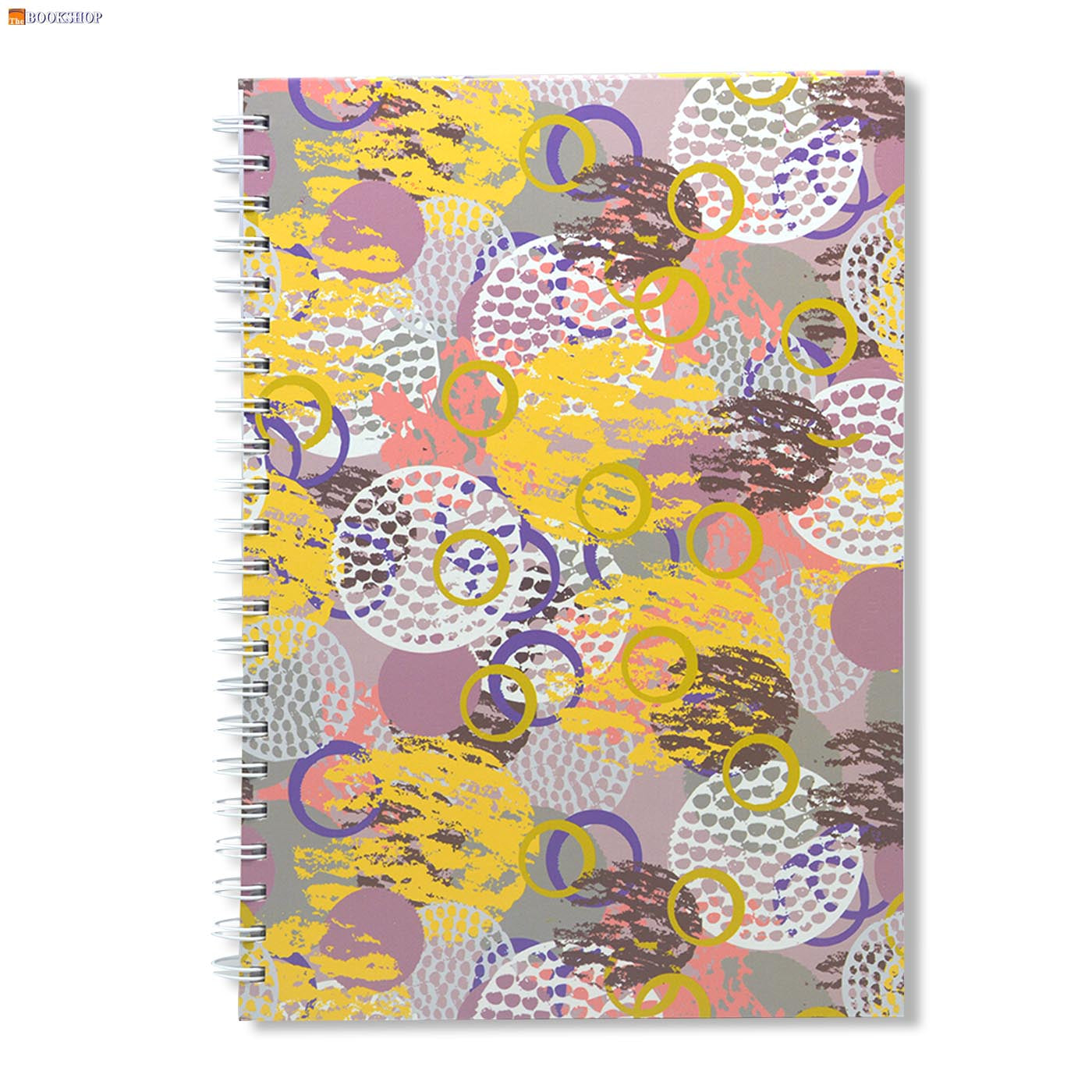 HARD COVER SPIRAL 1LINE NOTEBOOK 80G 100SHT A4-1