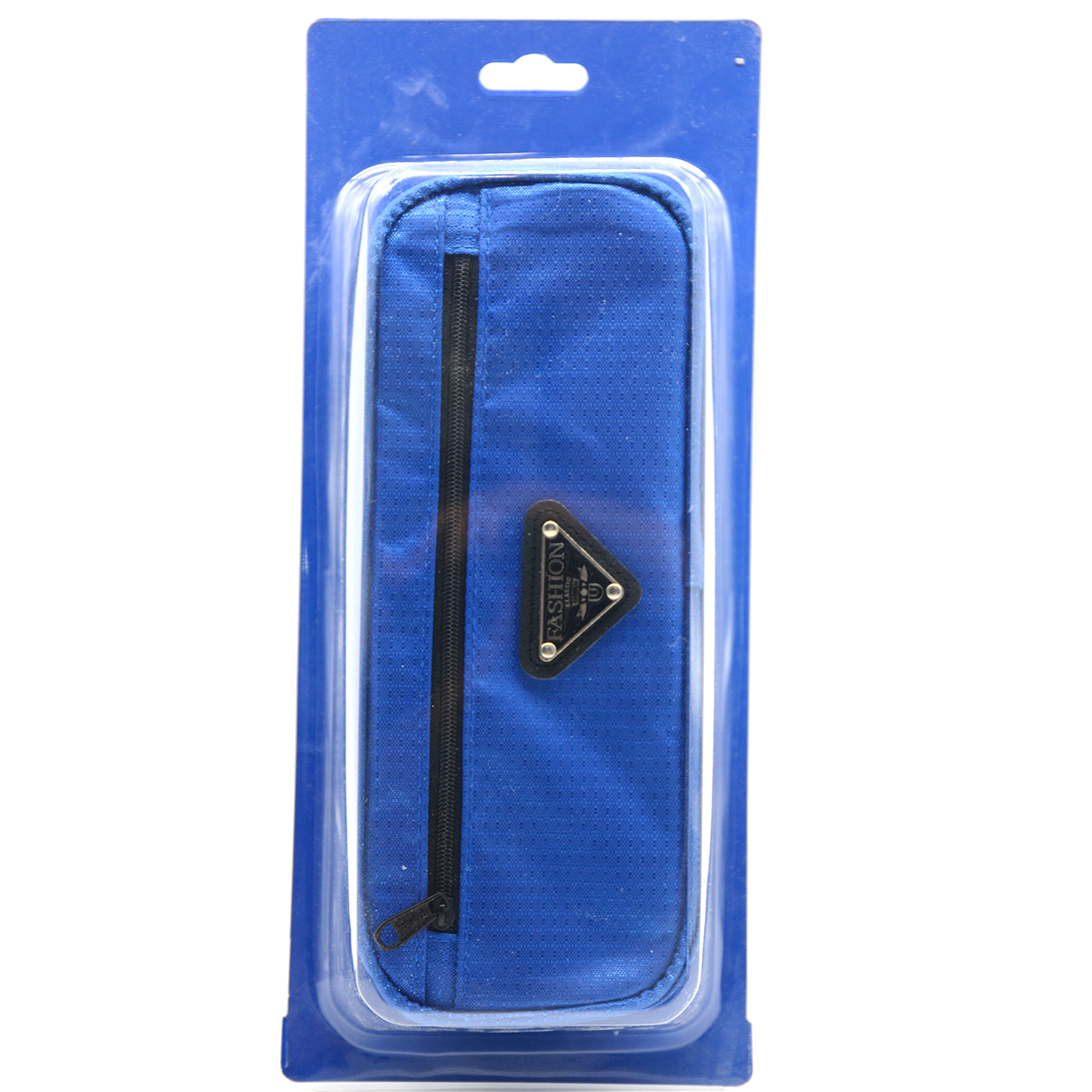 HONG FASHION RECTANGLE PENCIL CASE POUCH W/2ZIPPER 23X6X9CM 7415