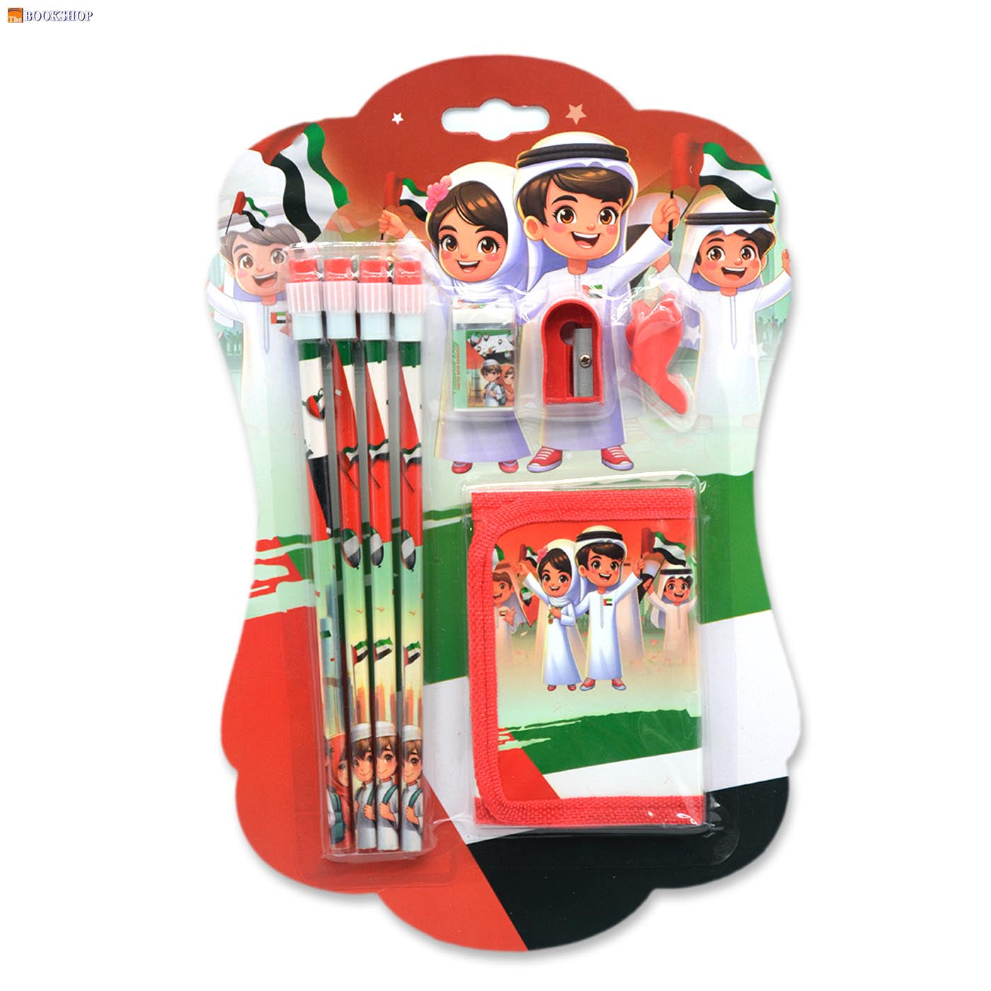 SBC UAE STATIONERY SET 8PCS 29521-016