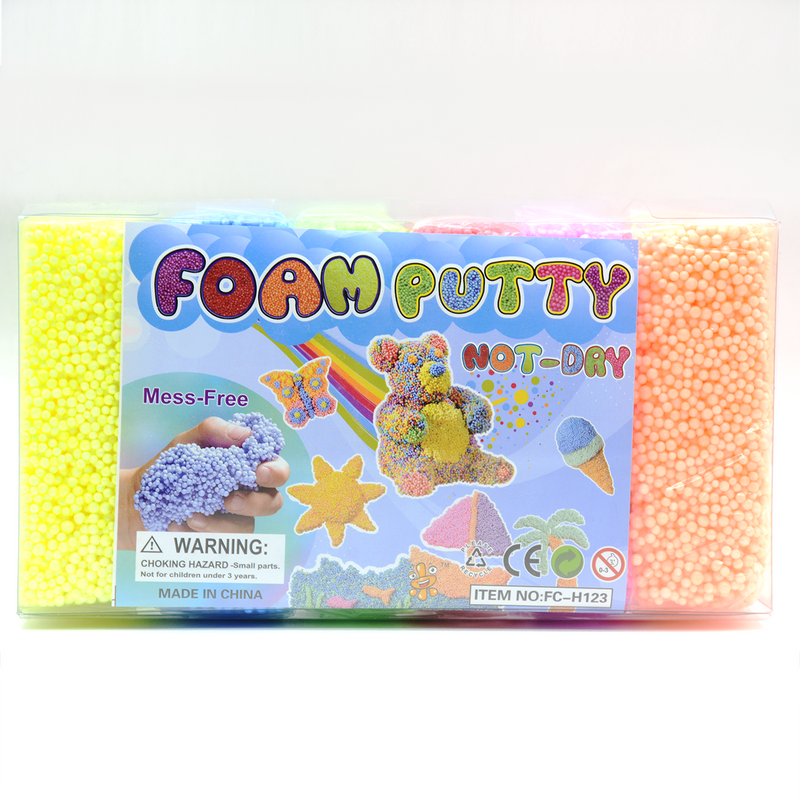 NON-DRY FOAM PUTTY 6COLOR PACK