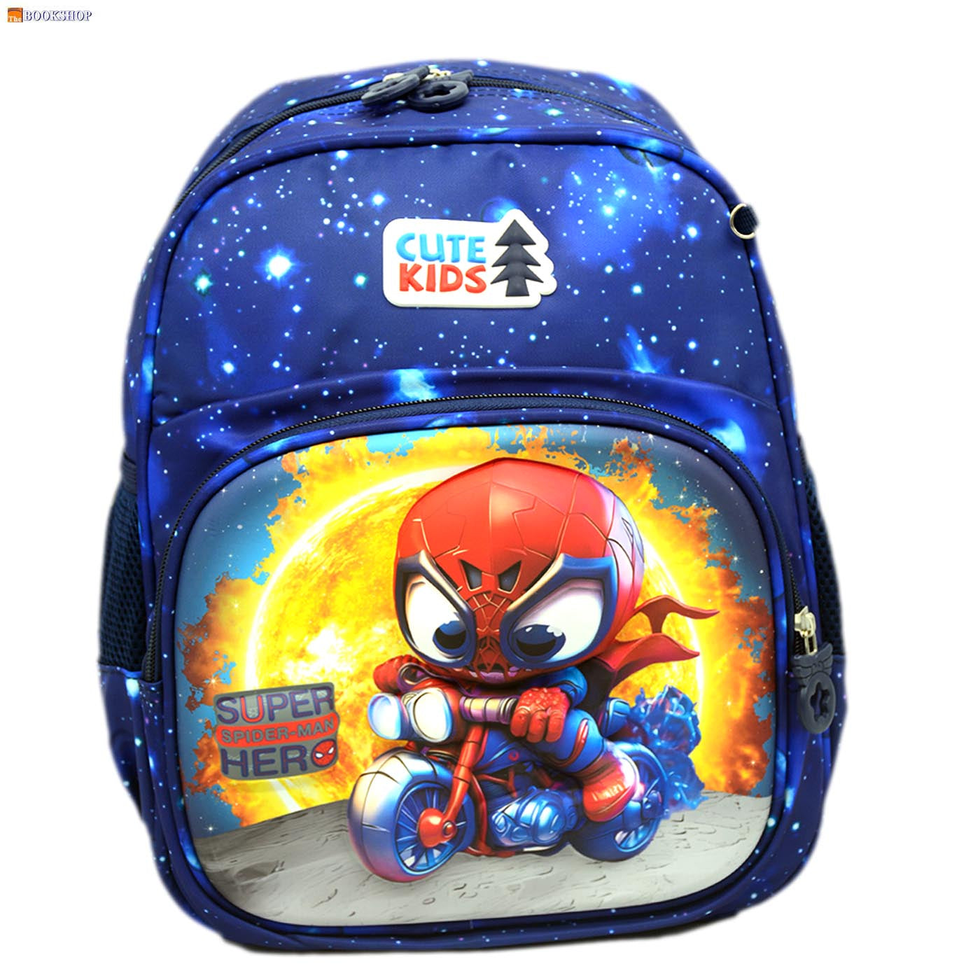 CUTE KIDS EMBOSSED MINI BACKPACK 13" SUPER SPIDERMAN HERO