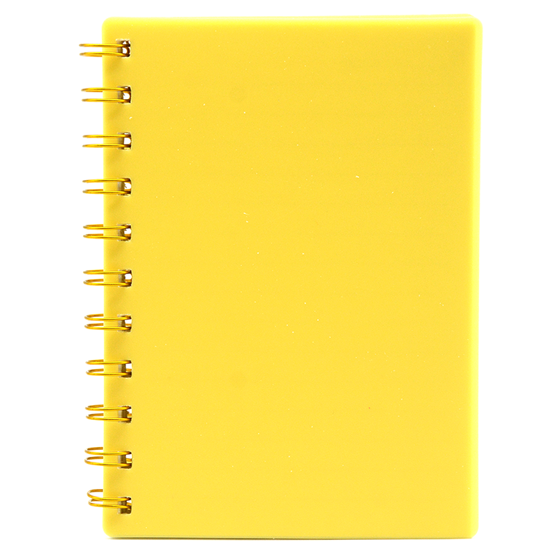 WENZHANG LIFE PP COVER SPIRAL WRITNG PAD 80SHT A6