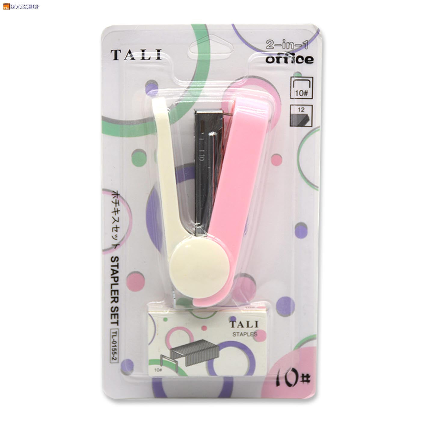 TALI OFFICE 2IN1 MINI STAPLER SET TL-0155-2