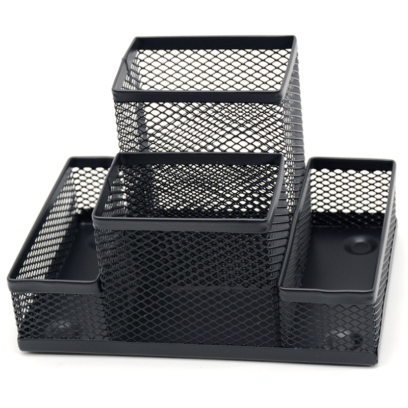 MESH ORGANISER BLACK/SILVER