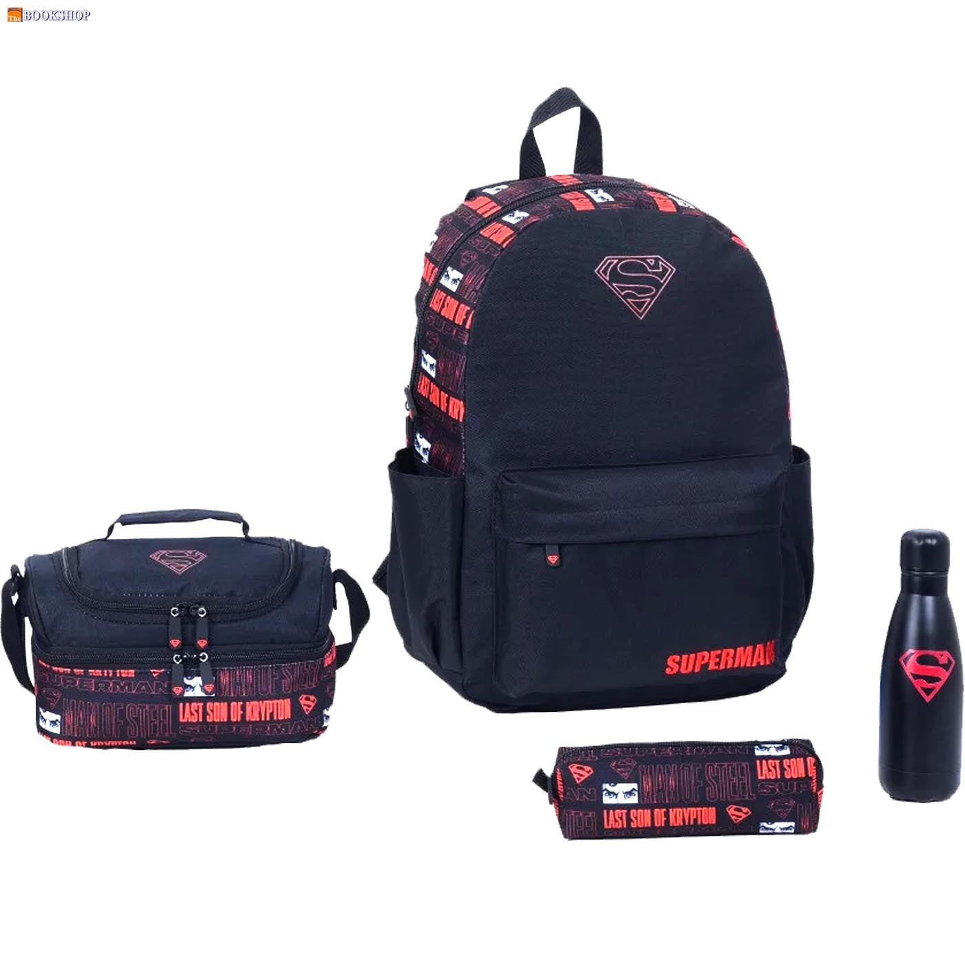 SUPERMAN 4 IN 1 BACKPACK SET