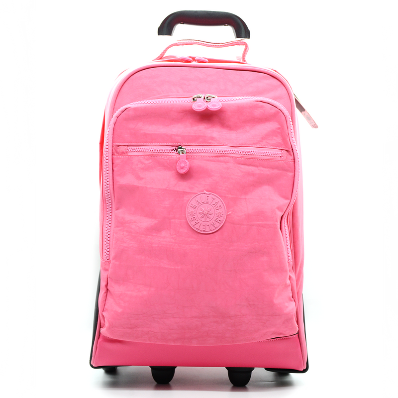 MALETAS BIG WHEEL TROLLEY BAG 19" LW-2405-PINK