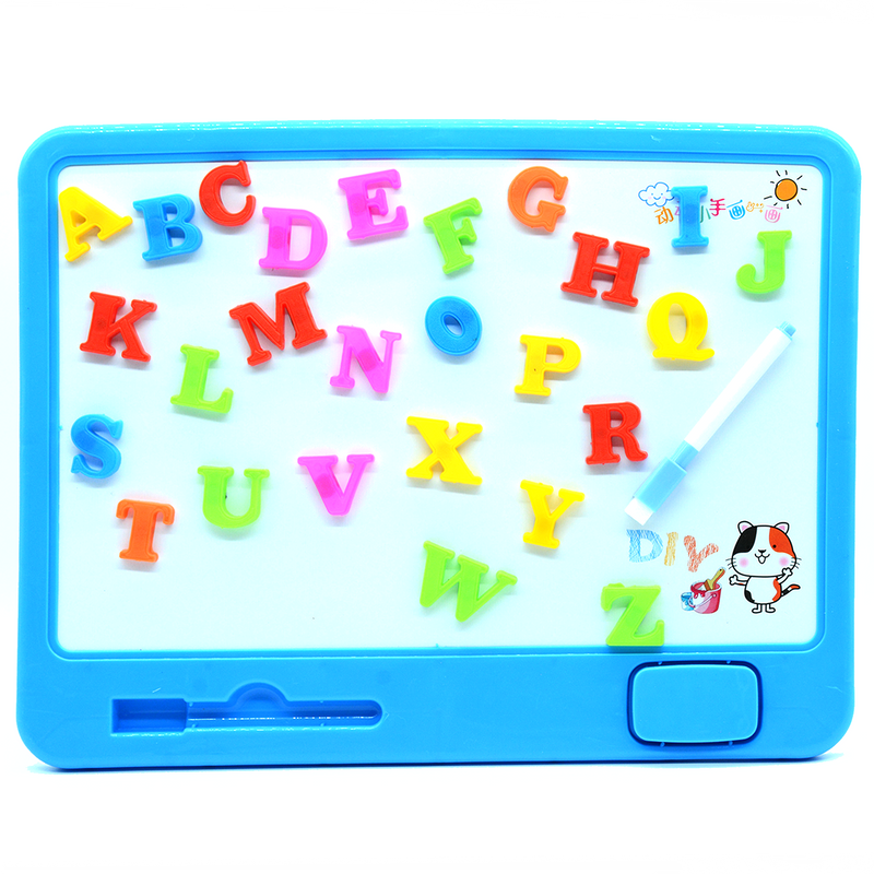 DRAWING & WRITING MAGIC BOARD W/ENGLISH LETTERS 30X39CM